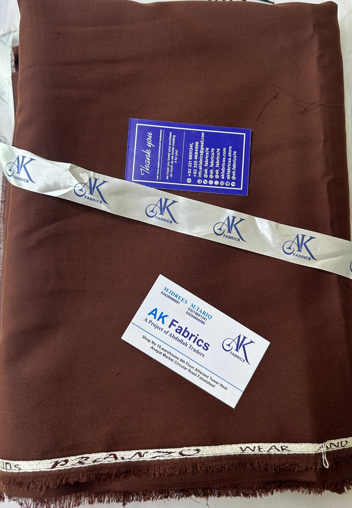 AK Fabrics – Gentle Wash & Wear Men’s Unstitched Suit