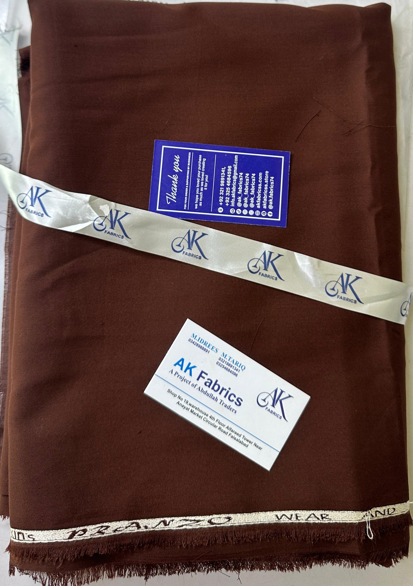 AK Fabrics – Gentle Wash & Wear Men’s Unstitched Suit